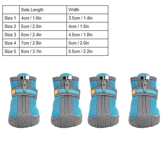 Foto 4 de 8 de Zapatos para Perros Botas, Zapatos de Verano para Mascotas, Botas