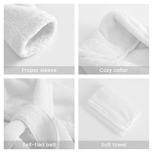 Miniatura 2 de M&G House Accesorios de fotografía para recién nacidos, trajes de baño para sesión de fotos de bebé, bata de baño para niña