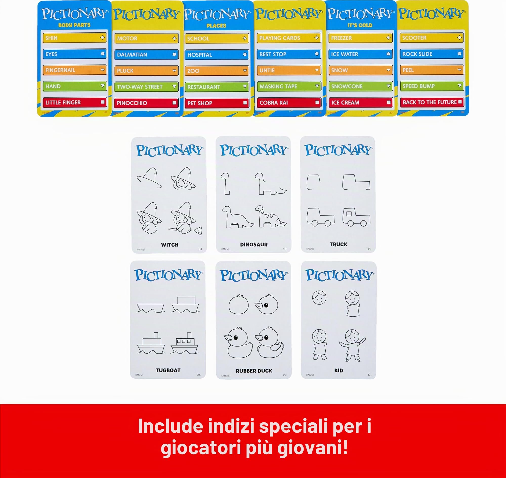 Mattel Pictionary Gioco di parole da tavolo