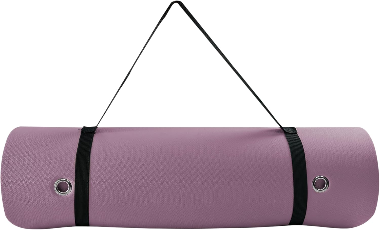 TONE Fitness Hanging Yoga Mat, Pilates Mat, Exercise Mat for Home Workouts with Carry Strap | V Pattern | Multiple Colors