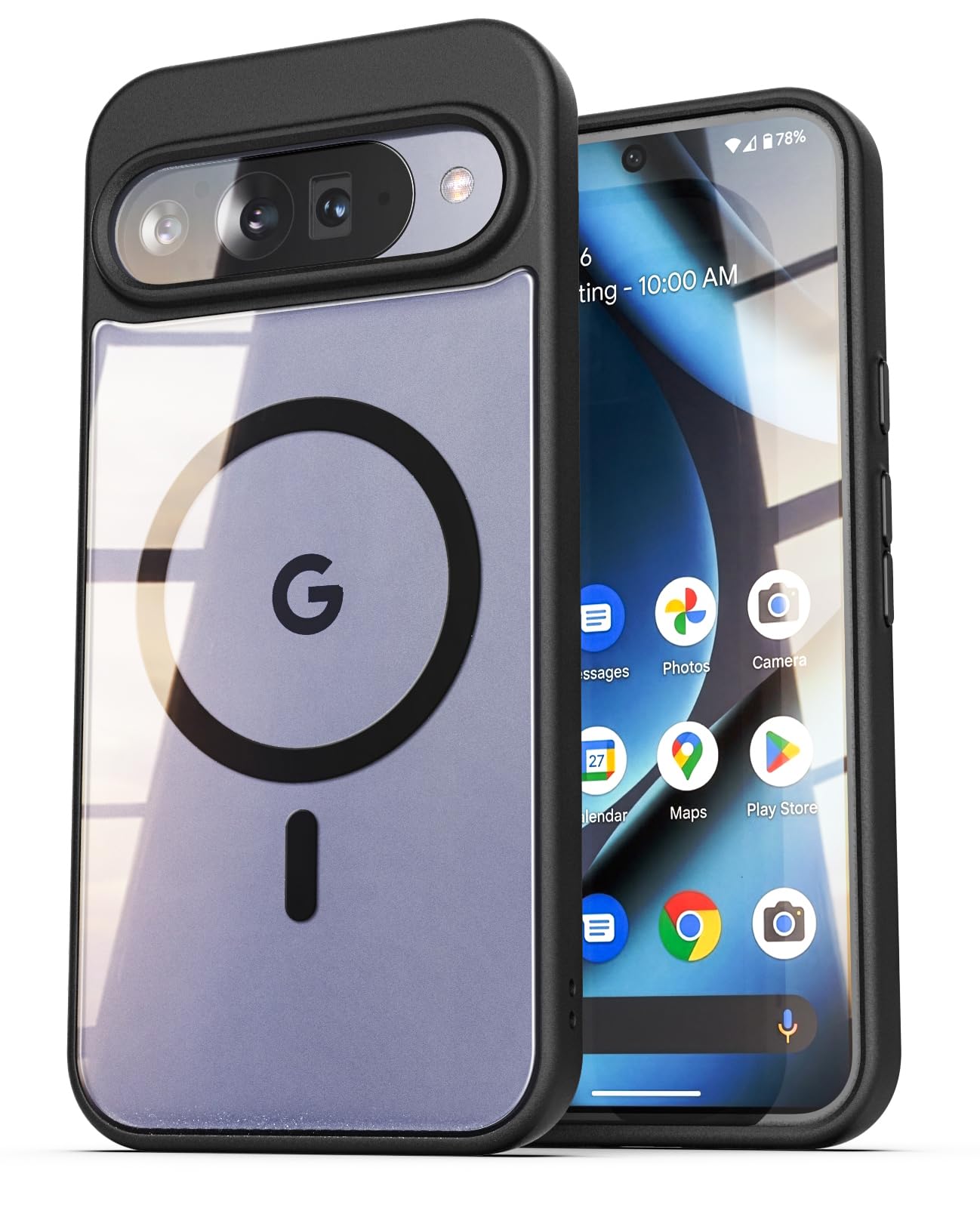 Encased SlimShield - Custodia per Google Pixel Pro XL, con clip per cintura, 17,3 cm