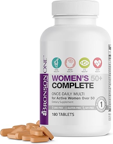 Miniatura 6 de Bronson ONE Daily - Multimineral multivitamínico completo para mujer 180 tabletas