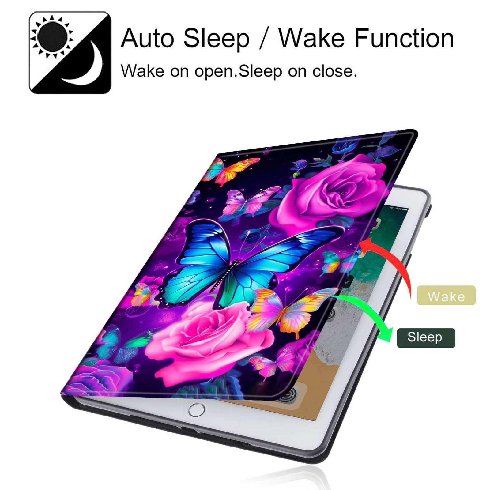 Amazon.com: AIRWEE for Samsung Galaxy Tab S9 FE Case 10.9 inch, PU