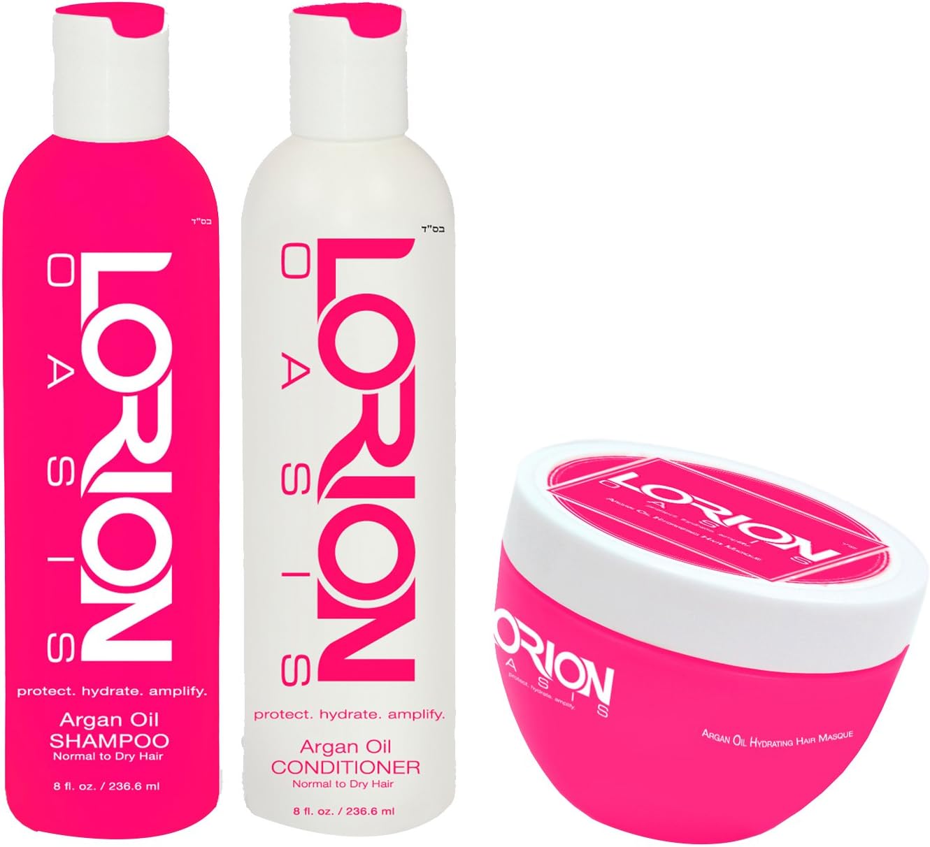 Oasis Collection Shampoo, Conditioner & Hair Repair Mask - Repairs Dry Damaged Hair