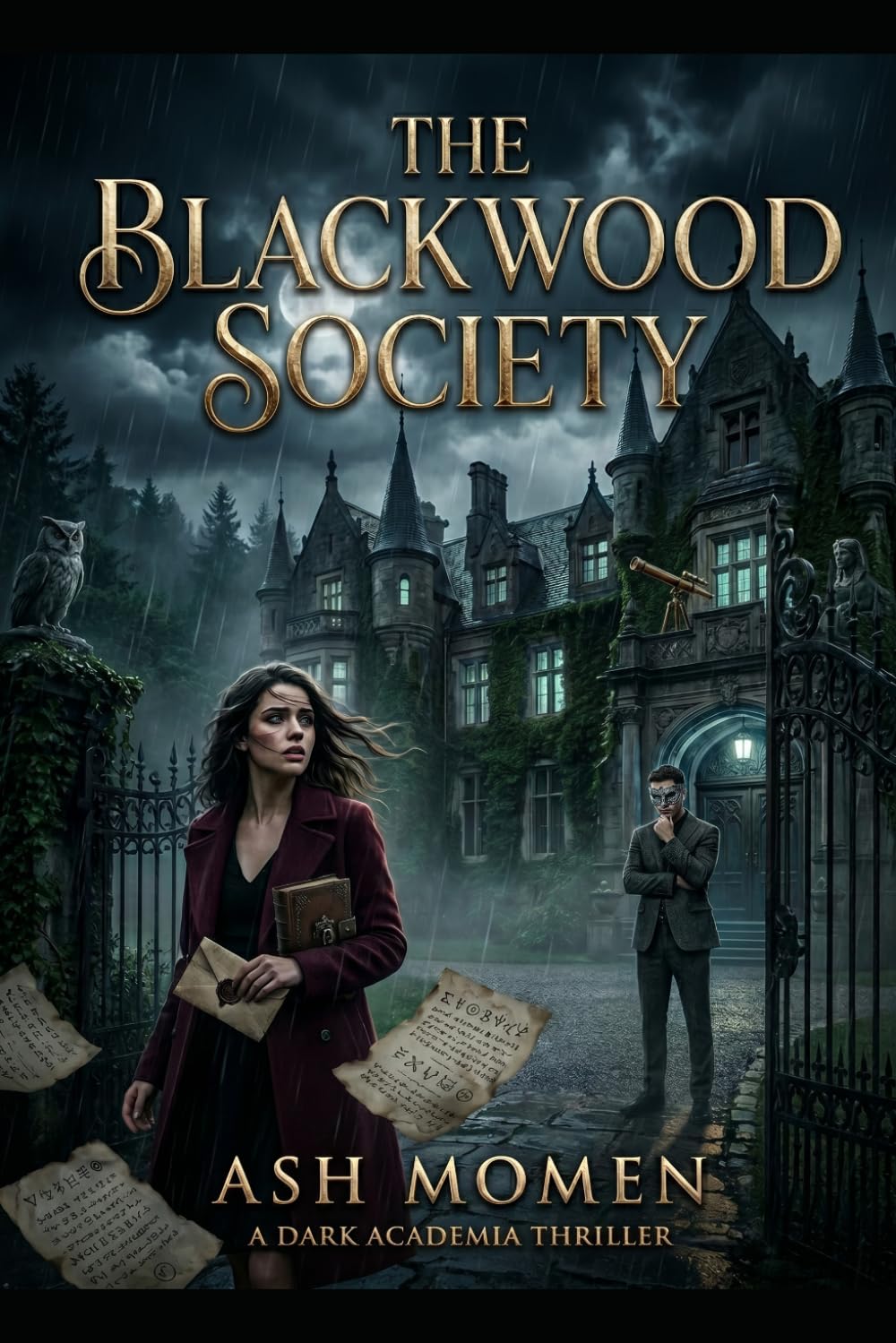 THE BLACKWOOD SOCIETY: Dark Academia Thriller with Romantic Tension