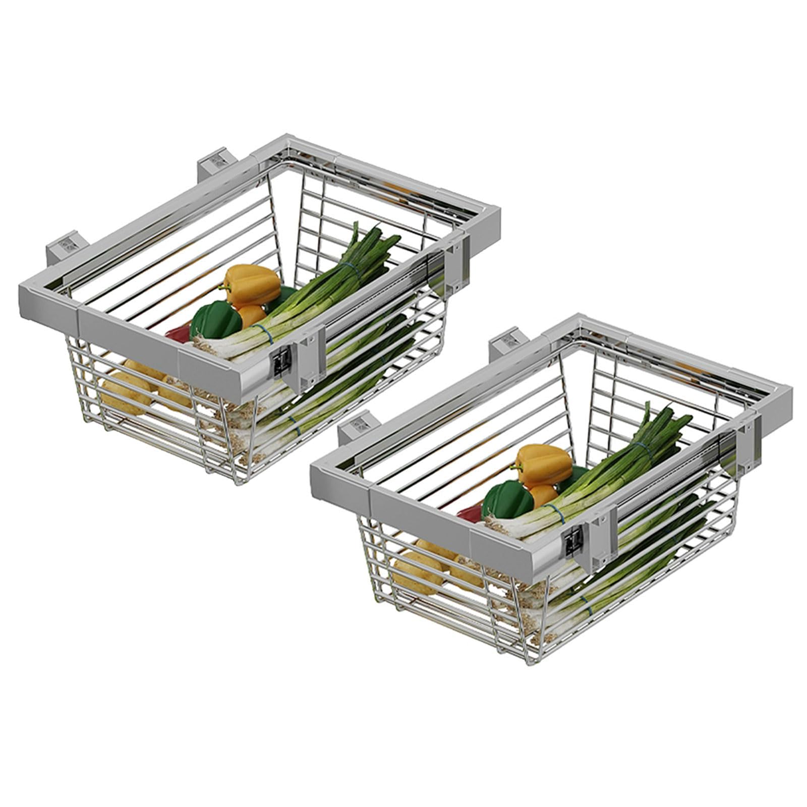 Organiseur coulissant de placard pour une cuisine ordonnée
