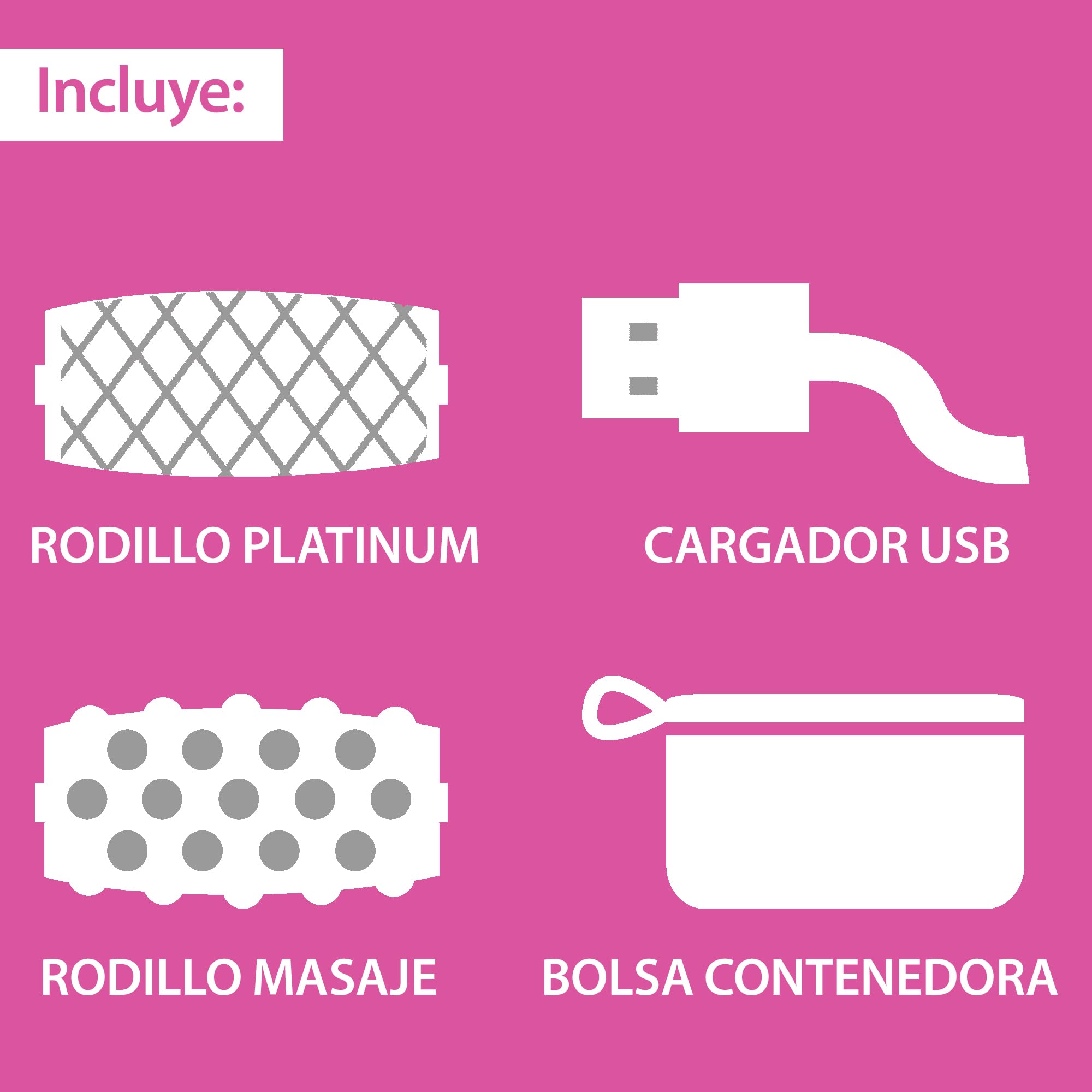 Lima/Rodillo Pack Relax. Masajeador y Lima eléctrica recargable. Tecnología nanomineral quita durezas. Poderoso removedor de callos.
