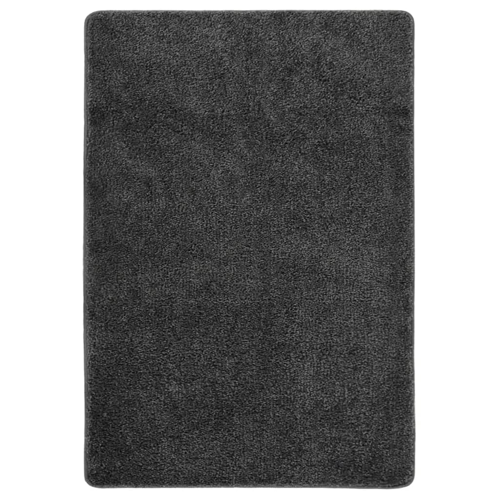 Tapis shaggy doux et durable 120x170 cm de qualité supérieure gris