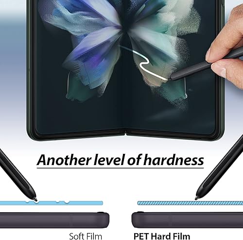 Miniatura 4 de DOME GLASS Whitestone GEN Film Protector de pantalla para Samsung Galaxy Z Fold 3 (2021) Protector de pantalla de película PET transparente HD