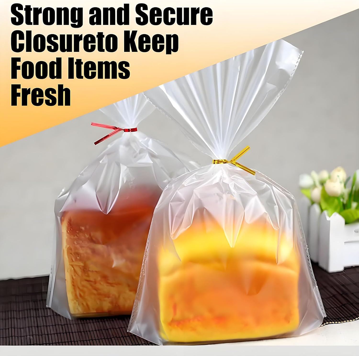 Gold Wire Sealing Bundling Machine Twist Ties,50pcs/12pcs Metal Twist Ties,300m/roll,1000m/roll,for Baking,Parties,and Candy Bag Supplies 50pcsGold