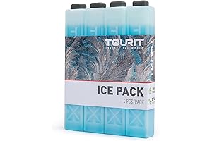 TOURIT Reusable Ice Packs for Coolers