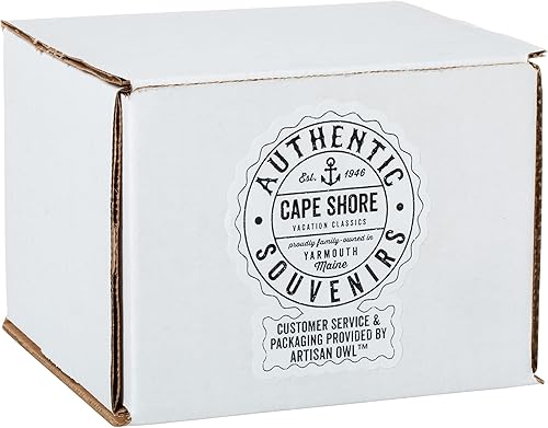 Miniatura 3 de Cape Shore Taza calentadora de manos de gres de 18 onzas, concha marina