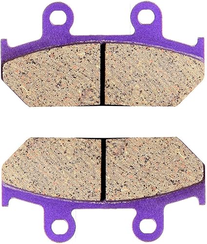 Miniatura 2 de SCITOO FA1242 Pastillas de freno para Honda CB125S 1990 pastillas de freno delanteras de fibra de carbono