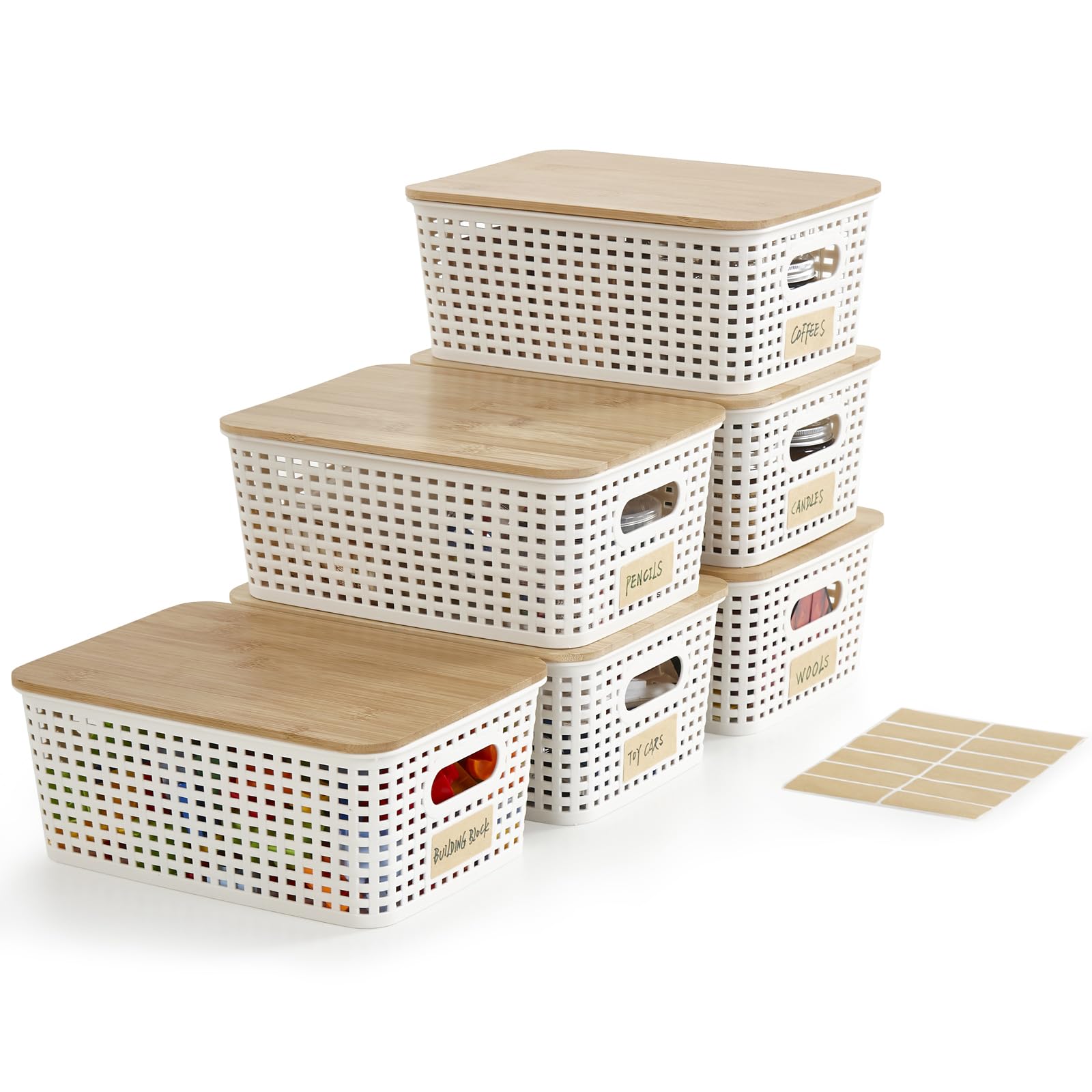 Storage bin set for Bathroom Shelf product research image