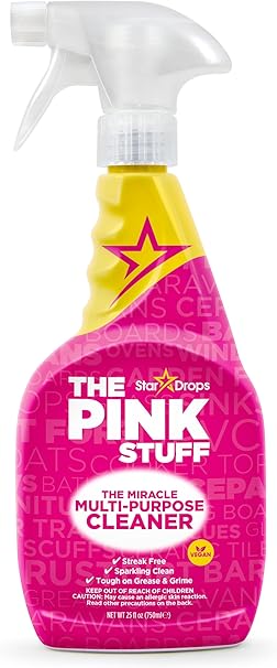 Stardrops The Pink Stuff Miracle Multi-Purpose Cleaner – Removes Grease,