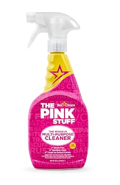 Stardrops The Pink Stuff Miracle Multi-Purpose Cleaner Removes Grease Grime and Stains on Kitchens Bathrooms Floors and More
