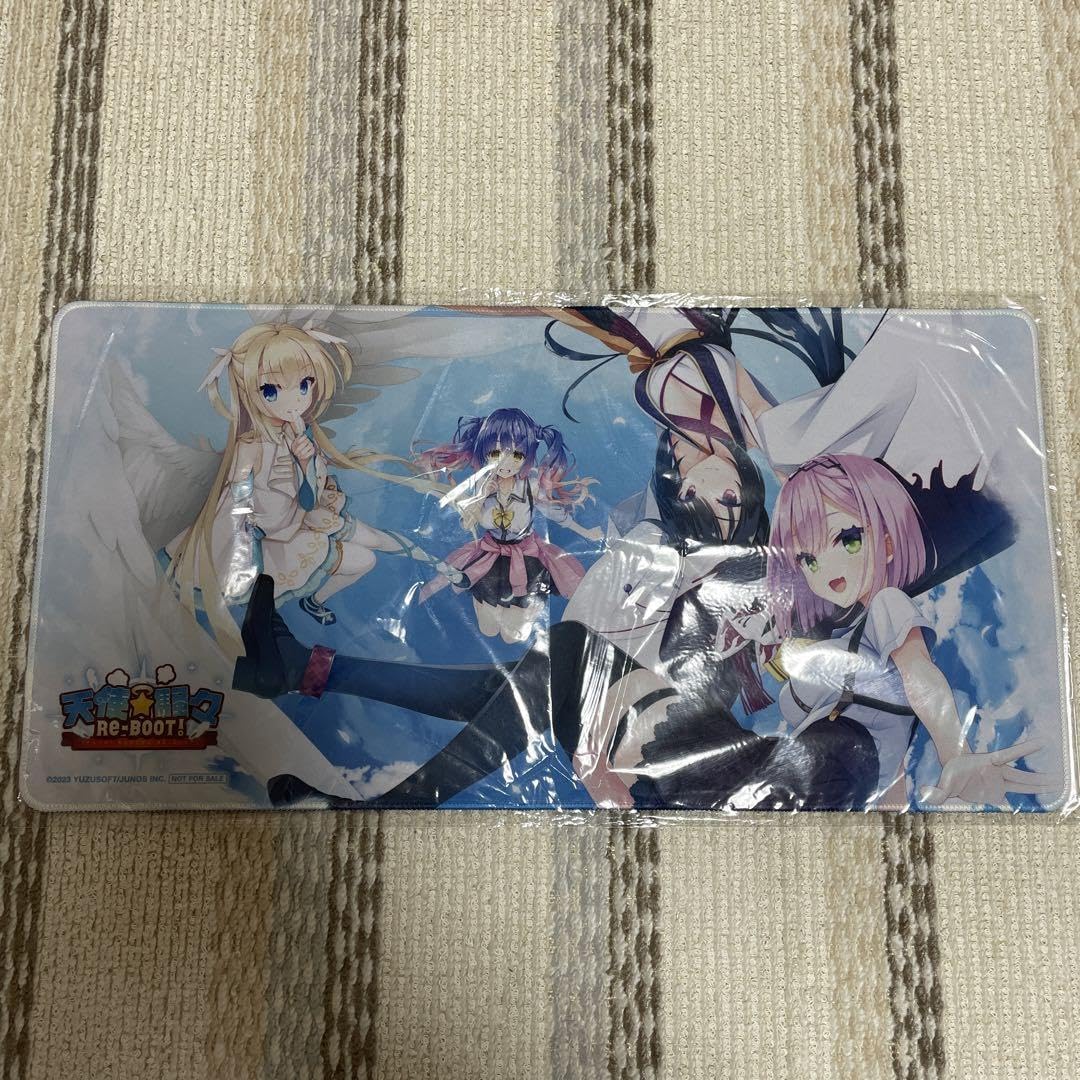 ゆずソフト 天使騒々 Re-Boot 特典 ゲームマット プレイマット Amazon | ゆずソフト 天使騒々Re-Boot 特典 ゲームマット プレイ