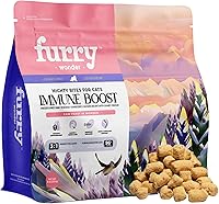 Vista 45 de FURRY WONDER Alimento para gatos, crudo liofilizado, cordero y pollo, 16 onzas, alto en proteínas, sin granos, comida completa o cobertura