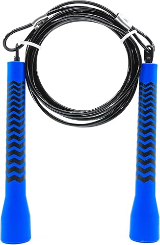 Miniatura 46 de Double Under Wonder Cuerda de saltar, cuerda de velocidad sin enredos, cuerda de velocidad ajustable para hombres, mujeres, entrenamiento de fitness