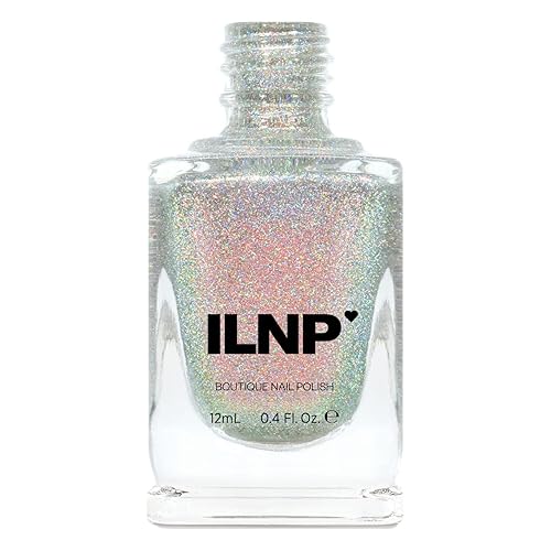 Miniatura 1341 de ILNP Madison Ave Esmalte de uñas holográfico metálico rosa antiguo