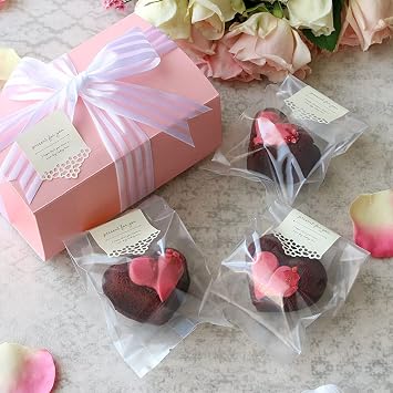 6 Cup Valentines Heart Shape Muffin Cupcake Pan Nonstick Cheesecake Brownie Cookie Cake Baking Tin Tray Mold, for Christmas Birthday Anniversary Wedding