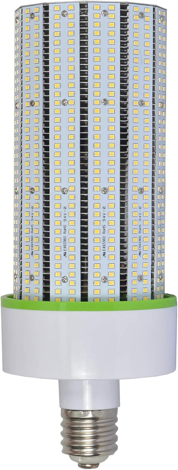 Review 200W LED Corn Light Bulb, E39 Mogul Base LED Bulbs, 5000K Daylight 800Watt CFL HPS Metal Halide Equivalent, Large Area Lamp Replacement for Street, Garage, Warehouse High Bay Cob Lighting……