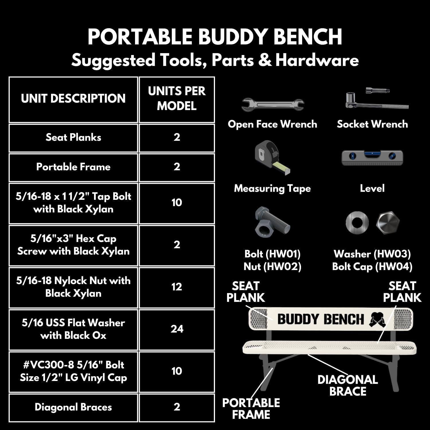 COATEDOUTDOORFURNITURE Heavy-Duty Outdoor Buddy Bench Thermoplastic Coated, Expanded Metal, Commercial-Grade Seating, Made in America (Portable with Back, 6 Ft, Red)