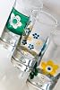 Pébéo Vitrea 160 Starter Set - Glass Paint Kit - 6 x 20 ml Bottles in Assorted Colours: Pepper Red, Vivid Pink, Amaranthine, Cyan, Turquoise, Ink Black