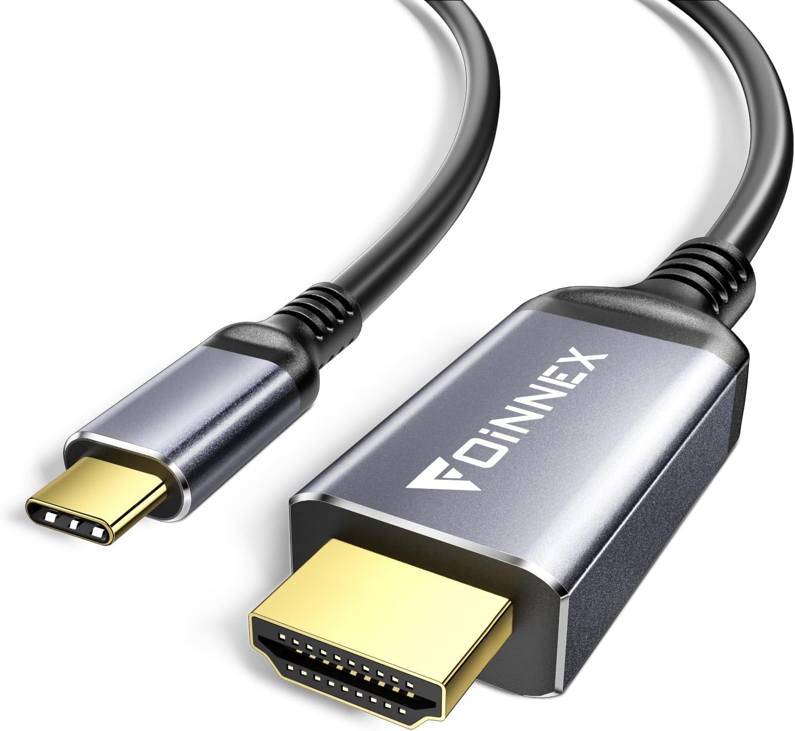 DIXSG 240W USB4 Cable 1.64FT, 8K PD3.1 USB Type C Fast Charging Cable, Support 8K/6K@60Hz & 40Gbps Transfer USB 4.0 Video Cord For Thunderbolt 3/4, MacBook Pro/Air, Samsung S22, EGPU, Docking