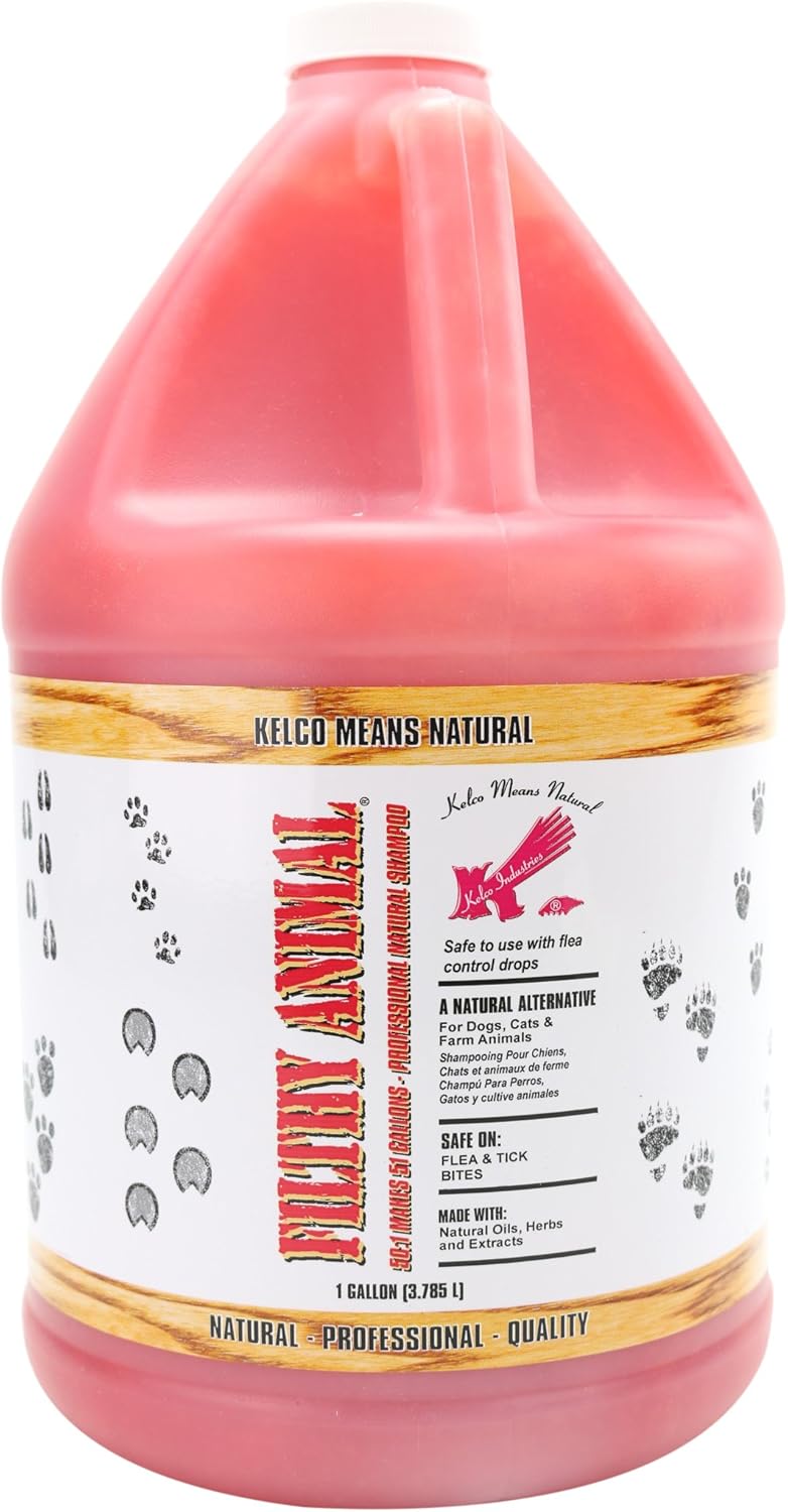 Kelco 501 Filthy Animal Shampoo Gallon Amazon.co.uk Pet Supplies