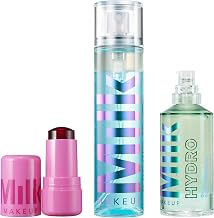 Milk Makeup Hydro Grip + Jelly Tint in Burst Bundle – Hydrating & Long-Lasting Makeup Essentials – Includes Primer, Tint in Burst, & Setting Spray