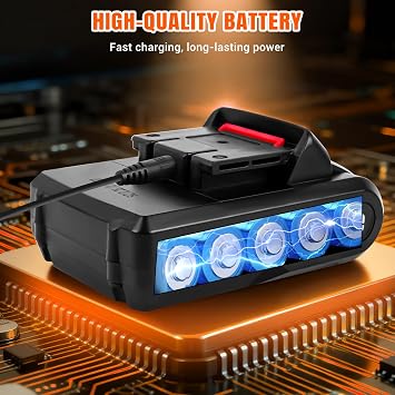 Cordless Drill Set, 21V Power Drill Kit, Power Drills Cordless and Screwdriver Set with Torque Rating 18+1 and 2 Variable Speed, 1200mAh Electric Combi Drills Driver with LED Light for Home, DIY