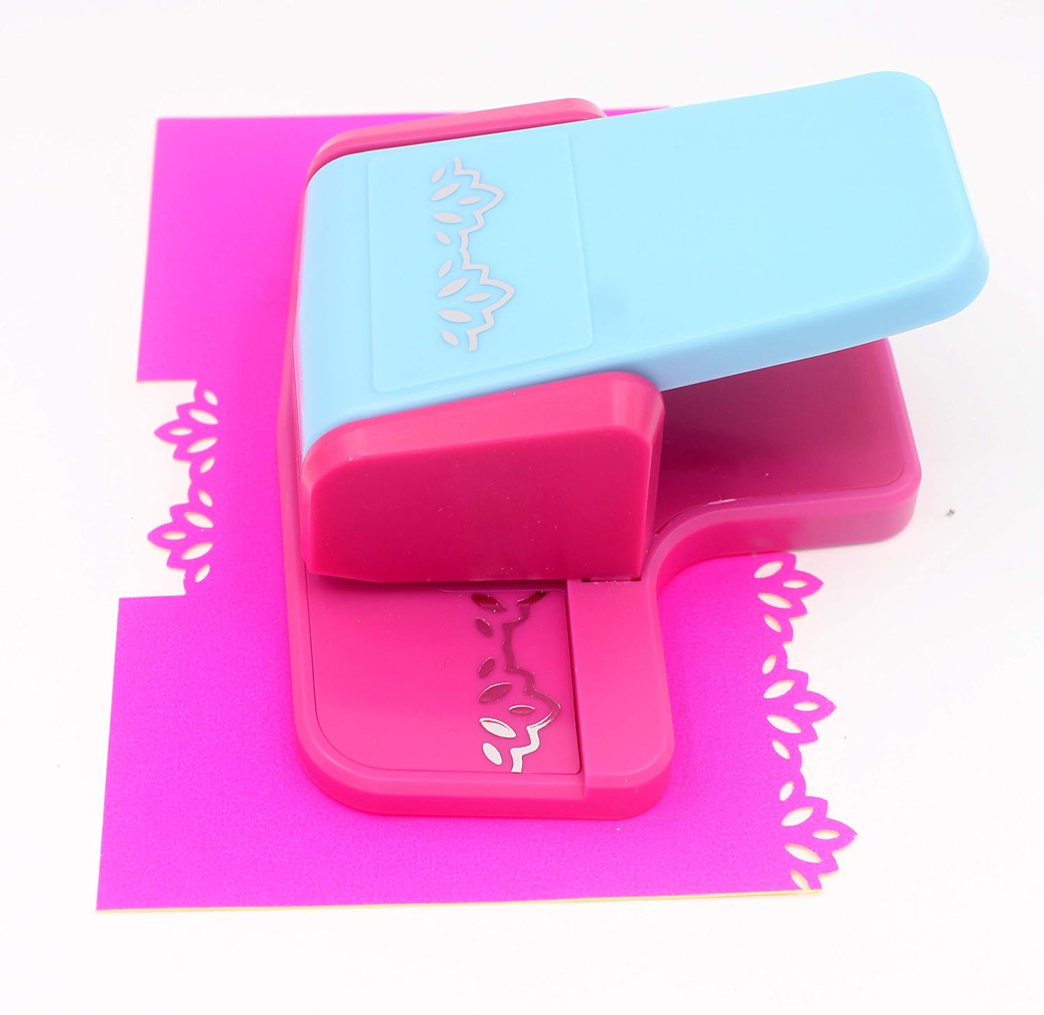 Handmade Scrapbooking Edge Puncher Fancy Border Punch S Heart Dolphin Design DIY Paper Cutter (S-Shape)