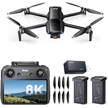 Ruko U11MINI 4K RC3, Beginner Drone with Touchcreen Controller and Ruko R65W USB C Charger