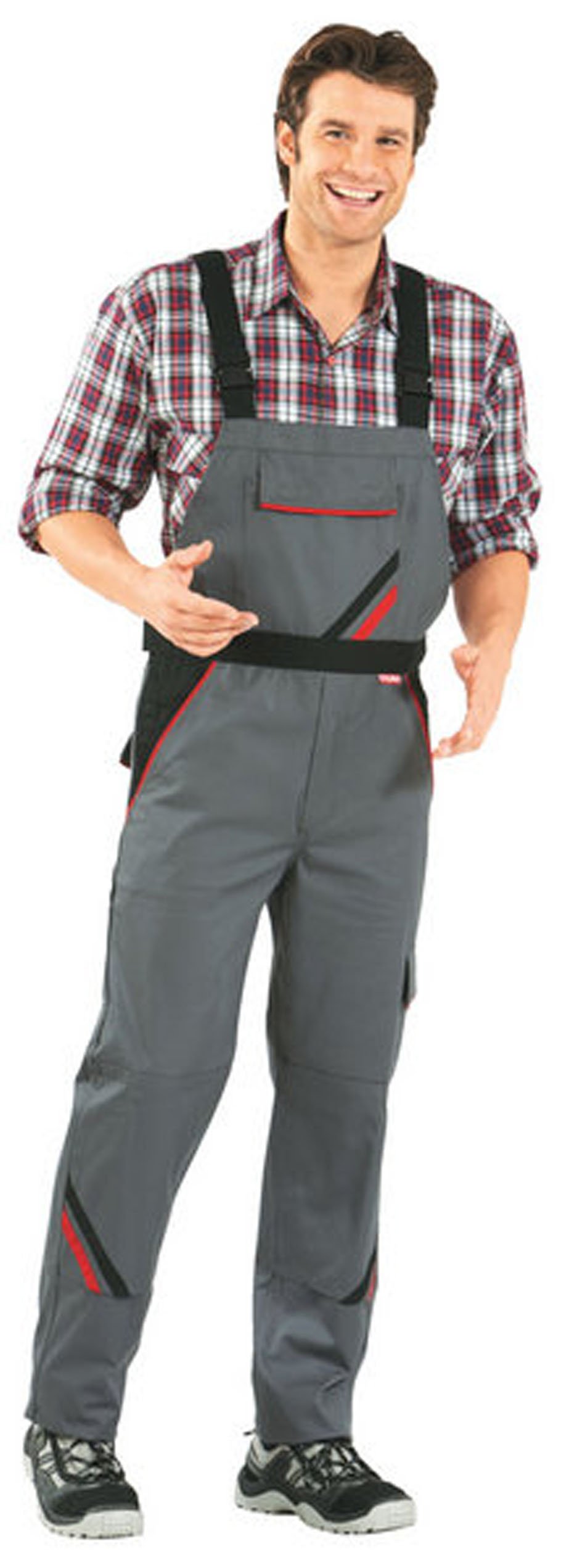Planam Latzhose Highline MG Salopette Uomo (Pacco da 1)