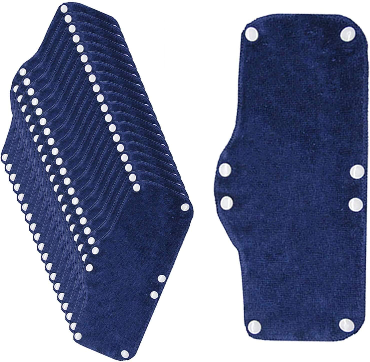 Alpurple Cotton Washable Hard Hat Sweatband - Reusable Snap-on Liner and Sweat Pads for Helmet Accessories