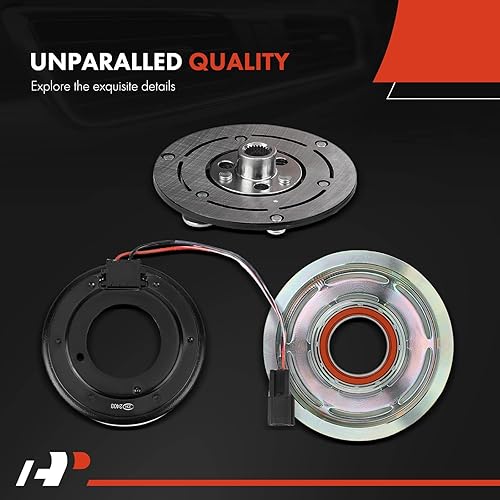 Miniatura 4 de A-Premium Kit de embrague de compresor de aire acondicionado compatible con Infiniti Q50 2014-2022, Q60 2017-2022, 2.0L 3.0L 3.5L 3.7L