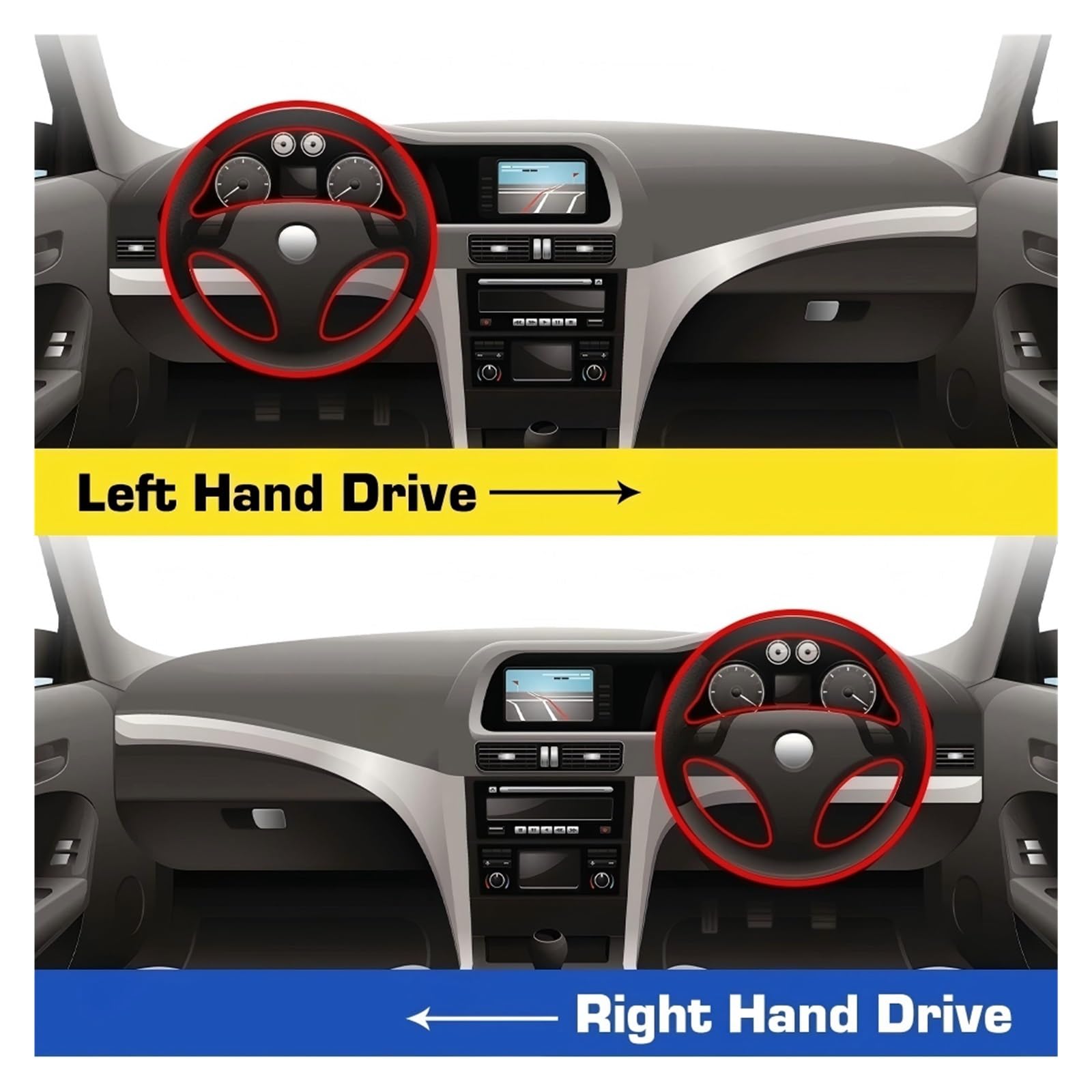spazzole tergicristallo per auto Per Tesla Per il Modello S 2012-2023 Silicone e Gomma Tergicristallo Anteriore Spazzole Parabrezza Finestra(Silicone wiper-,Right driving)