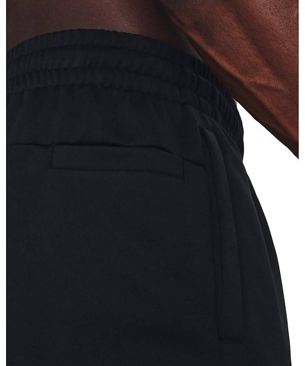 Under Armour Mens ArmourFleece Straight Leg Pant, (001) Black / / Black, X-Large by Under Armour - Image 3