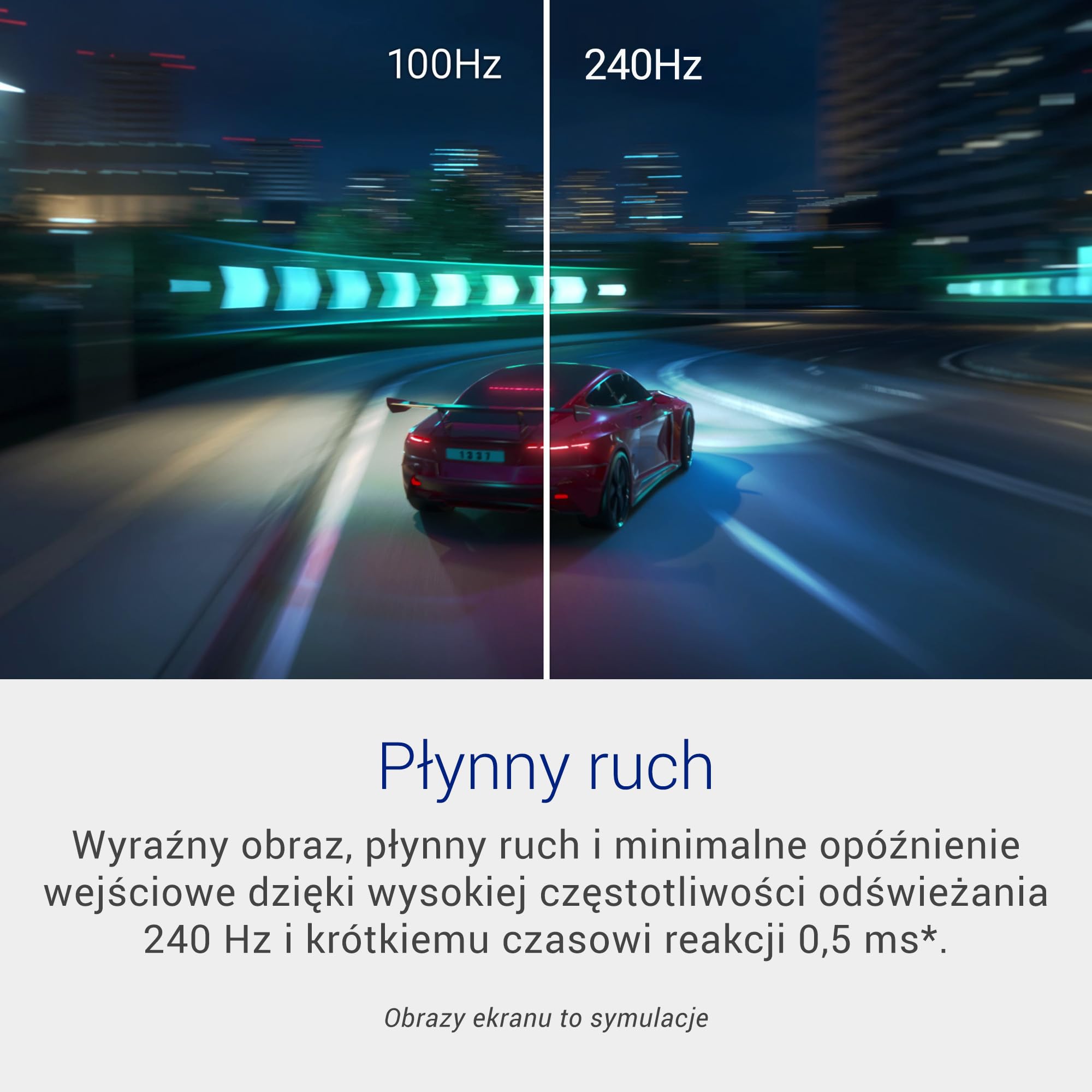 Dell 27 monitorów do gier – SE2726HG, Full HD (1920 x 1080), 240 Hz, szybki IPS, 0,5 ms, AMD FreeSync Premium, 99% sRGB, HDR10, VESA (100 x 100 mm), DisplayPort, 2 HDMI, 3-letnia, czarny