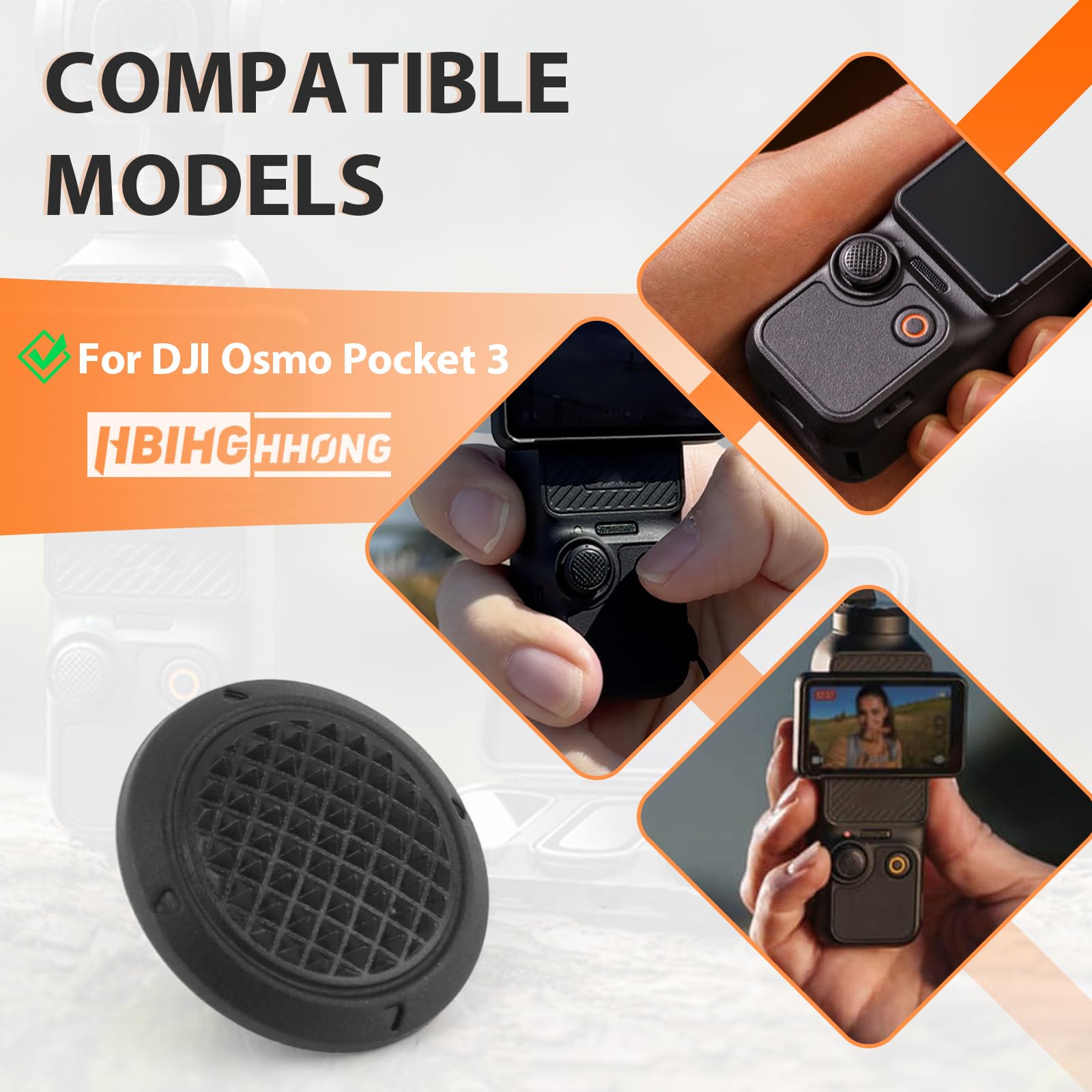 Amazon | DJI Osmo Pocket 3 ジョイスティック ボタンキャップ 交換用 