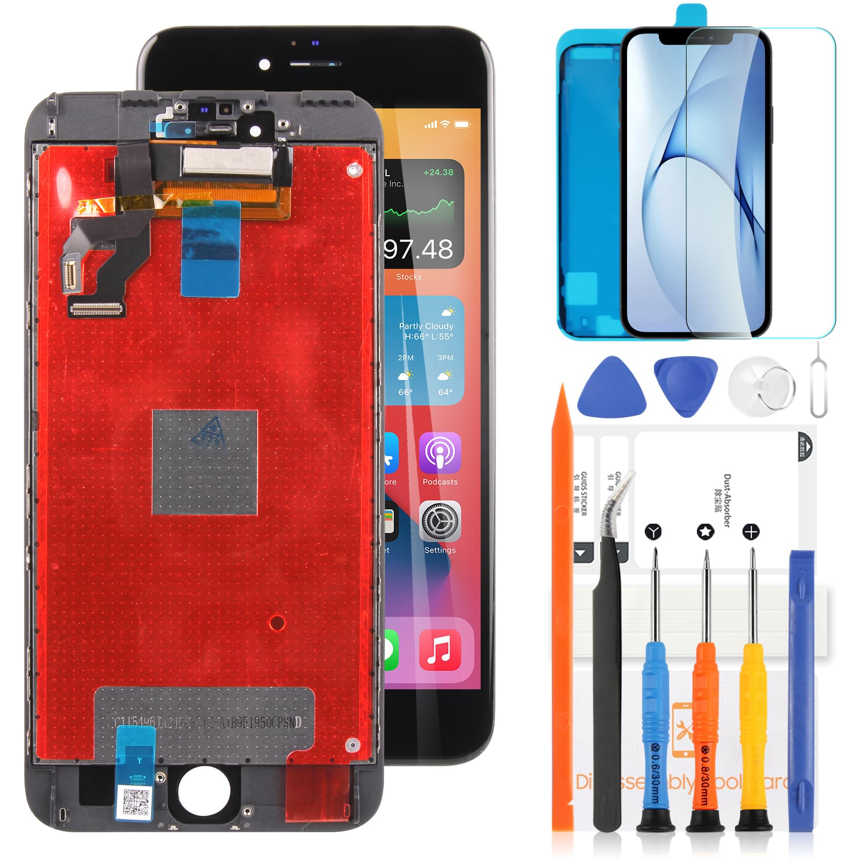 Iphone 14 Pro Max Oled Display MP+ Für IPhone 14 Pro Max Display, LCD Bildschirm Ersatz Mit 3D Apple IPhone 13 Pro Display