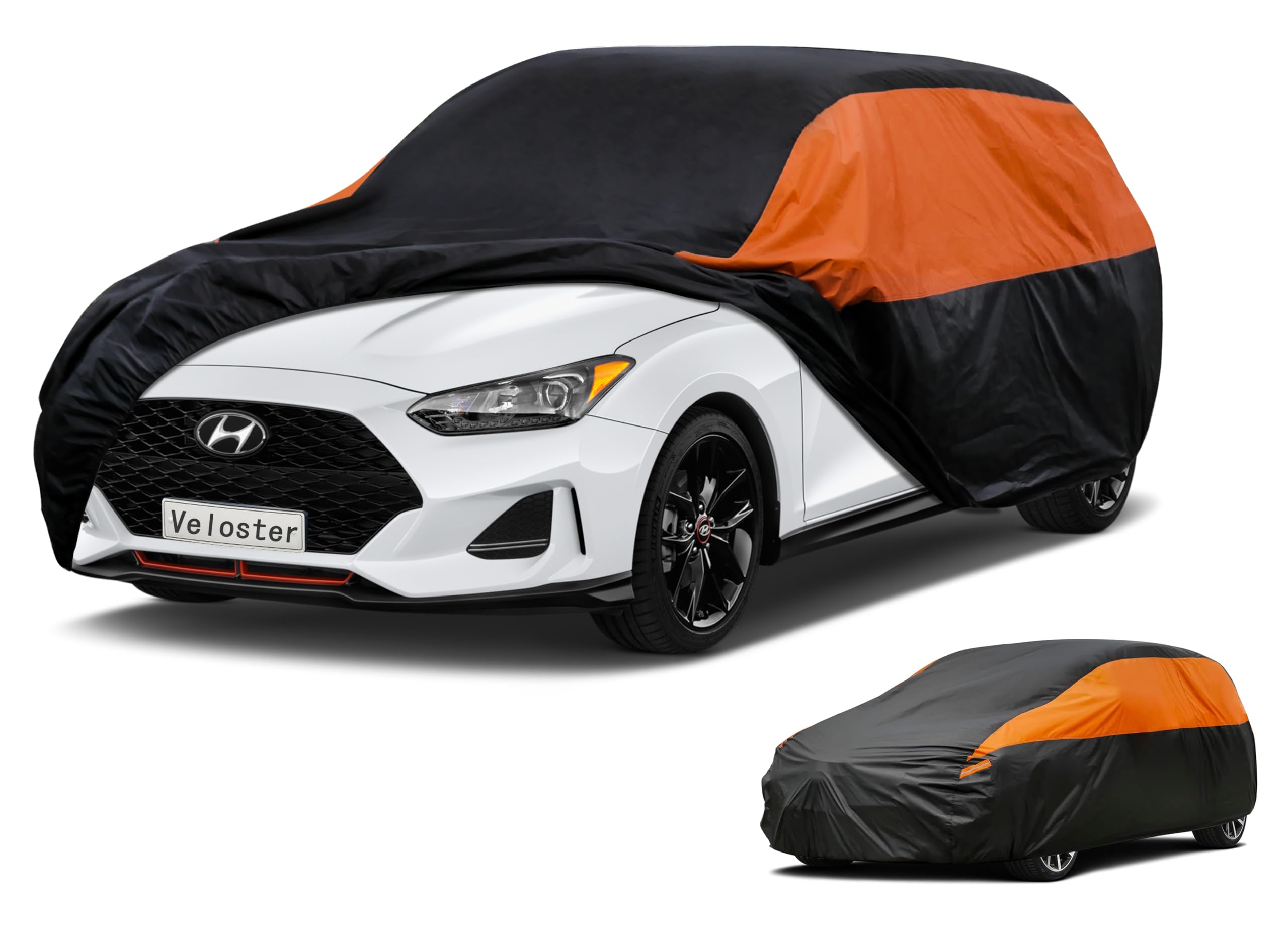 GUNHYI Waterproof Lightweight Hatchback Full Car Cover Custom Fit Veloster