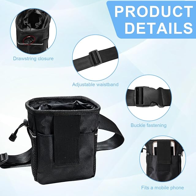 Foto 4 de 8 de xtemtoamz Bolsa Premios Perro, Bolsa para Golosinas para Perros, Adiestramiento Perros