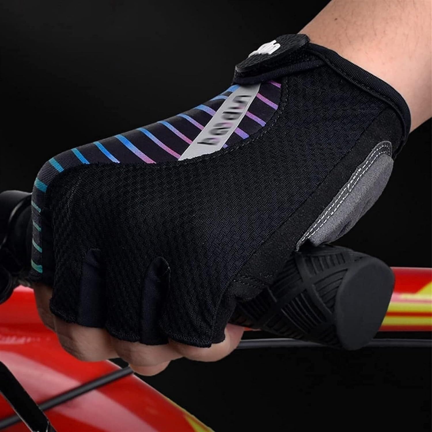 IRYZE Gants De Pêche Gants Demi-Doigts, Gants De Cyclisme pour Hommes Et Femmes Gants De Cyclisme