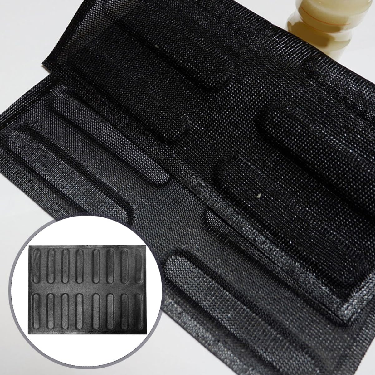 Ciieeo Molde de Silicona para Pan Francés Molde para Hornear Pan Multifunción Separadores para Cocina Diaria y Horneado Transpirable Material Resistente y Fácil de Limpiar