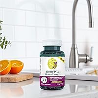 Vista 9 de NEURIVA Gomitas para el cerebro + energía, suplementos nootrópicos para el cerebro para el enfoque y la concentración con Neurofactor, vitamina B12