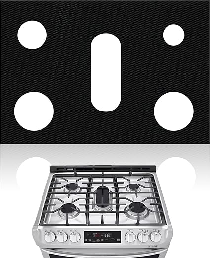 Stove Top Covers for Gas Burners,Non-Stick Stove Guard, Samsung Gas
