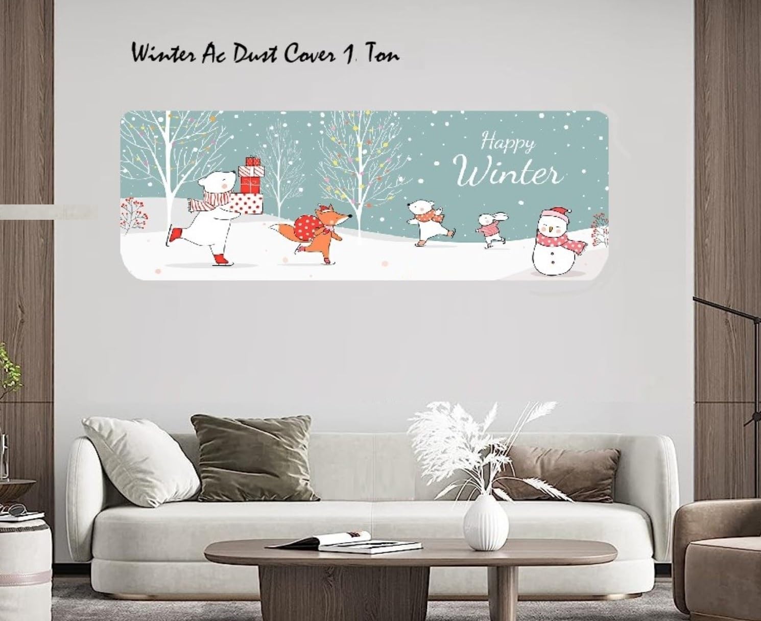 Diwali offer buy now STUTI WORLD Beatiful Designer Ac Cover, Printed Air