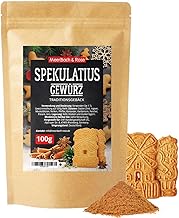 Speculatius Spice 100 g, Speculatius Spice for Baking Speculatius, Gingerbread, Gingerbread, Honey Cake, Biscuits and Christmas Pastries, Speculatius Spice Mix, Christmas Spice